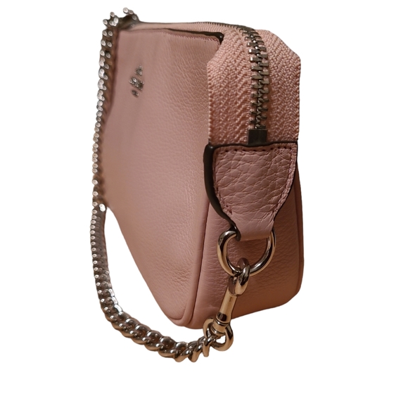 NWT Coach pink pebble leather bag - Picture 4 of 8